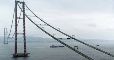 1915 Çanakkale Köprüsü'nde Çalışmalar Devam Ediyor