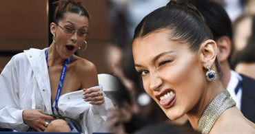 Bella Hadid Şeffaf Kıyafetiyle Plajda Olay Oldu