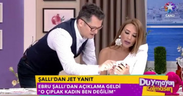 Seren Serengil, Canlı Yayında Ebru Şallı'nın Çıplak Fotoğrafını İnceledi: Bu Ebru Değil