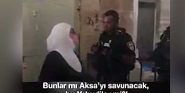 Filistin'li Kadınlar İsrail Askerlerine Boyun Eğmedi