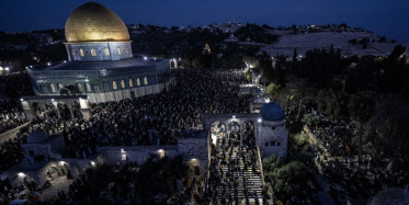 200 bin Müslüman Mescid-i Aksa’da Kadir Gecesi’ni ihya etti!