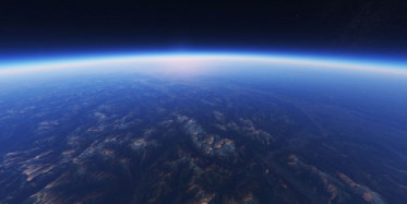 Uçan Balon ile 30 Km Yüksekten Kaydedilen Görüntüler