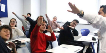 Geometri Dersini Erik Dalı İle Sevdiren Öğretmen	