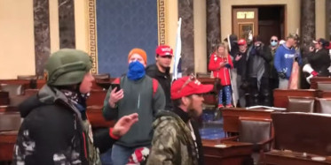 ABD'deki Kongre Baskınından Yeni Görüntüler