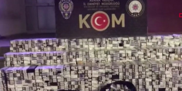 Adana’da 10 Bin Paket Kaçak Sigara Ele Geçirildi