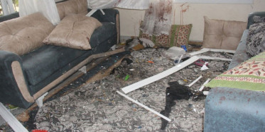 Adana’da El Yapımı Bomba Evde Patladı