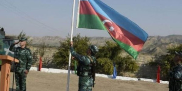 Azerbaycan Ordusu Ağdam'da Güvenliği Sağladı