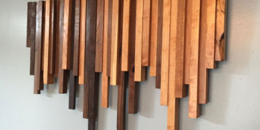 Ağaç Parçalarından Harika Dekorlar Yapan Yetenekli Adam