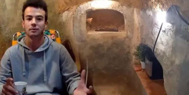 Ailesine Kızan Genç 6 Yıl Yeri Kazdı Kendine Yeraltında Bir Ev Yaptı