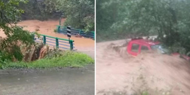 AKOM uyarı vermişti: Rize ve Artvin’de sel meydana geldi