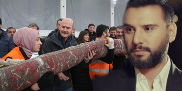 Alişan, Bakan Süleyman Soylu'nun Deprem Bölgesinde Yardım Ettiği Anları Paylaştı