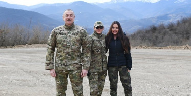 Aliyev Ailesiyle Şusa'yı Ziyaret Etti!