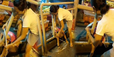 Vicdansız Anne Çocuğunun Kafasına Basıp Demir Parmaklıklara Bağladı