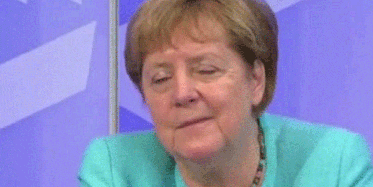 Almanya Başbakanı Angela Merkel'in Olay Olan Görüntüleri