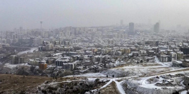 Ankara'ya 2021'in İlk Karı Yağdı!