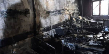 Patlamada Meydana Gelen Hastaneden Görüntüler