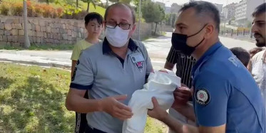 Arnavutköy'de Parkta Terk Edilmiş Bir Bebek Bulundu