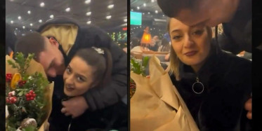 Askerden gelen gencin sürprizi herkesi duygulandırdı! Bakın sevgilisi ne yaptı?