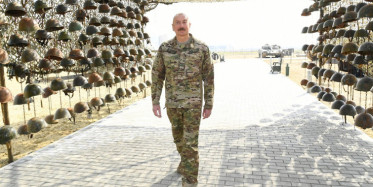 Askeri Ganimet Parkı Azerbaycan'da Açıldı