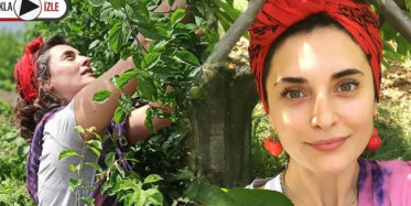 Aslıhan Gürbüz Kiraz ve Eriklerini Topladı