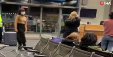 Almanya'da Havalimanında Yığılma