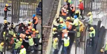 Ataşehir'de Şantiyede İşçi Kavgası