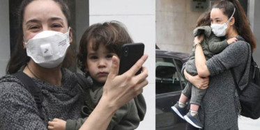 Azra Akın'ın Oğlu Demir Aşı Oldu