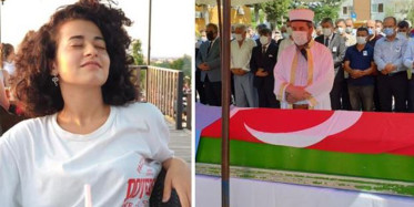 Azra'nın Cenazesinde Yürek Burkan Detay!