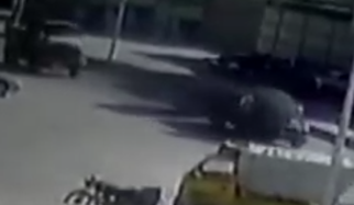 Bomba Yüklü Aracın Patladığı An Kameralara Yansıdı