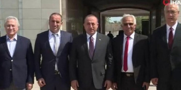 Bakan Çavuşoğlu Bağdat Büyükelçiliğinin Yeni Binasını Ziyaret Etti