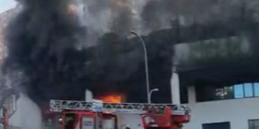 İstanbul Başakşehir'de Özel Okulda Yangın!