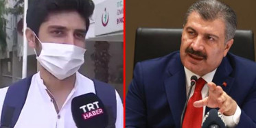 Bakan Fahrettin Koca Paylaştı! İsrafa İzin Vermeyen Doktor, Yoldan Geçen Genci Aşı Olmaya İkna Etti