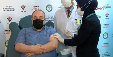 Bakan Mustafa Varank, Yerli Aşının İkinci Dozunu Oldu