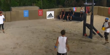 Barış'tan Basketbol Maçında Muhteşem Hareket 