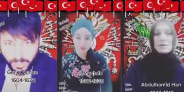 Çektikleri Video İle Osmanlı Padişahlarını Alay Konusu Ettiler!