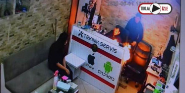 Telefon Bataryasının Patlama Anı Kamerada