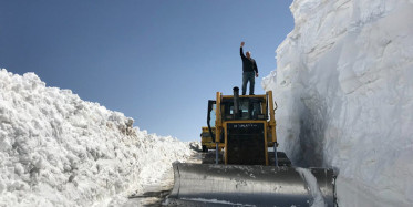 Bayburt’ta Nisan Ayında Kar Kalınlığı 5 Metreyi Buldu