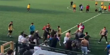 Maç Sonu Tekme Ve Yumruklar Konuştu!