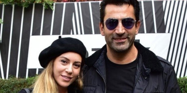 Bebekleri Kurt Efe'yi kucağına alan Tatlıtuğ çiftini, Kenan İmirzalıoğlu ve Sinem Kobal yalnız bırakmadı