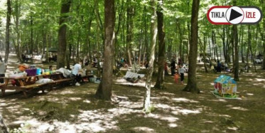 Vatandaşların Akın Ettiği Belgrad Ormanı Havadan Görüntülendi