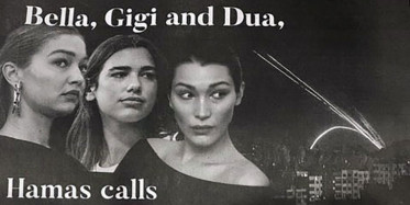 Bella ve Gigi Kardeşler, Filistin’e Destekleri Sebebiyle ABD'de Hedef Oldu