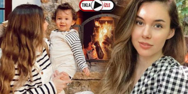 Berfu Yenenler’in Şömine Paylaşımı Takipçilerini Gülümsetti