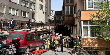 Beşiktaş’taki yangının dev boyutu ortaya çıktı: İtfaiye erinin kamerasına yansıyanlar!