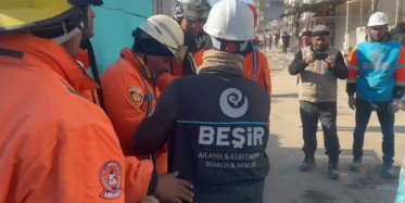 Beşir Derneği’nden Venezuela Miranda Arama Kurtarma ekiplerine anlamlı hediye