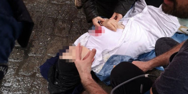 Beyoğlu'nda Bir Kadın Yolda Giderken Eşi Tarafından Saldırıya Uğradı