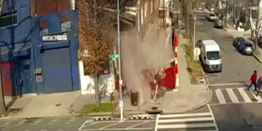 ABD'nin Başkenti Washington'da Bir Bina Aniden Çöktü