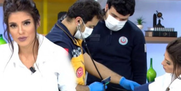 5 Aylık Hamile Olan Bircan Bali'nin Tansiyonu Canlı Yayında Düştü