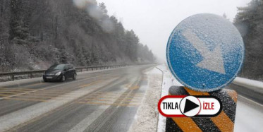 Bolu'da Kar Yağışı Hakim Oldu