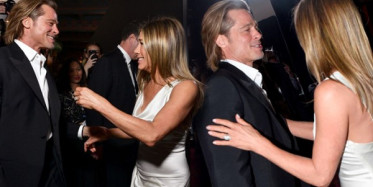 Jennifer Aniston ile Brad Pitt Yıllar Sonra Aynı Karede