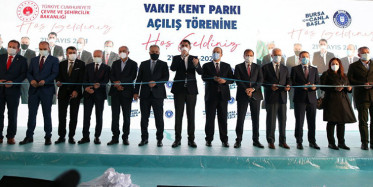 Bursa Millet Bahçesi Açıldı